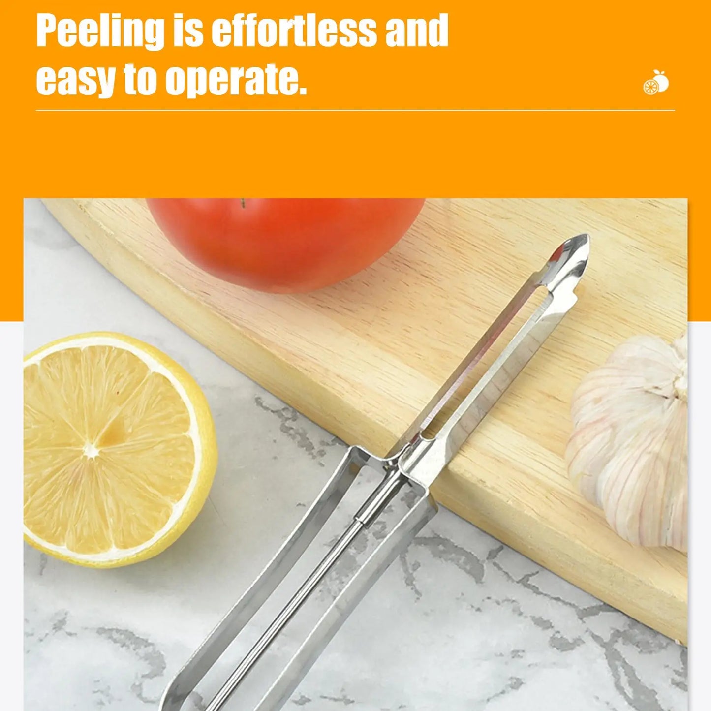 Stainless Steel Vegetable & Fruit Peeler | Multi-Purpose Kitchen Tool