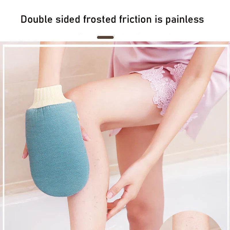 Exfoliating Bath Gloves – Body Scrub & Spa Shower Massage