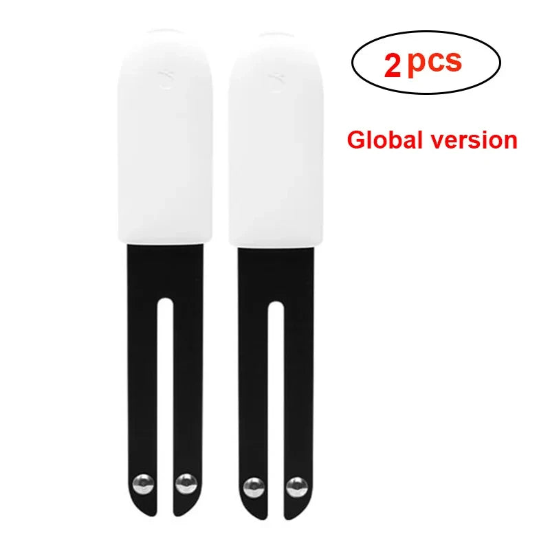 HHCC Flora Monitor Flower Care Plant Sensor Grass Soil Water Fertility Smart Tester Flower Gardening Detector For XiaoMi Mijia Peaceful Pleasures Health and Wellness White 2 Pcs