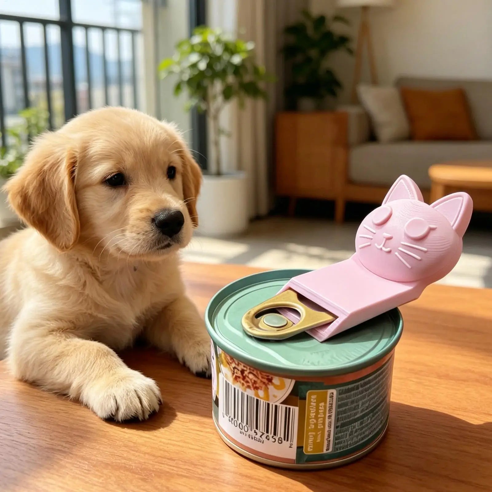 3D Cat Shape Manual Can Opener – Cute Multi-Purpose Kitchen Tool Manual Can Opener Peaceful Pleasures Health and Wellness