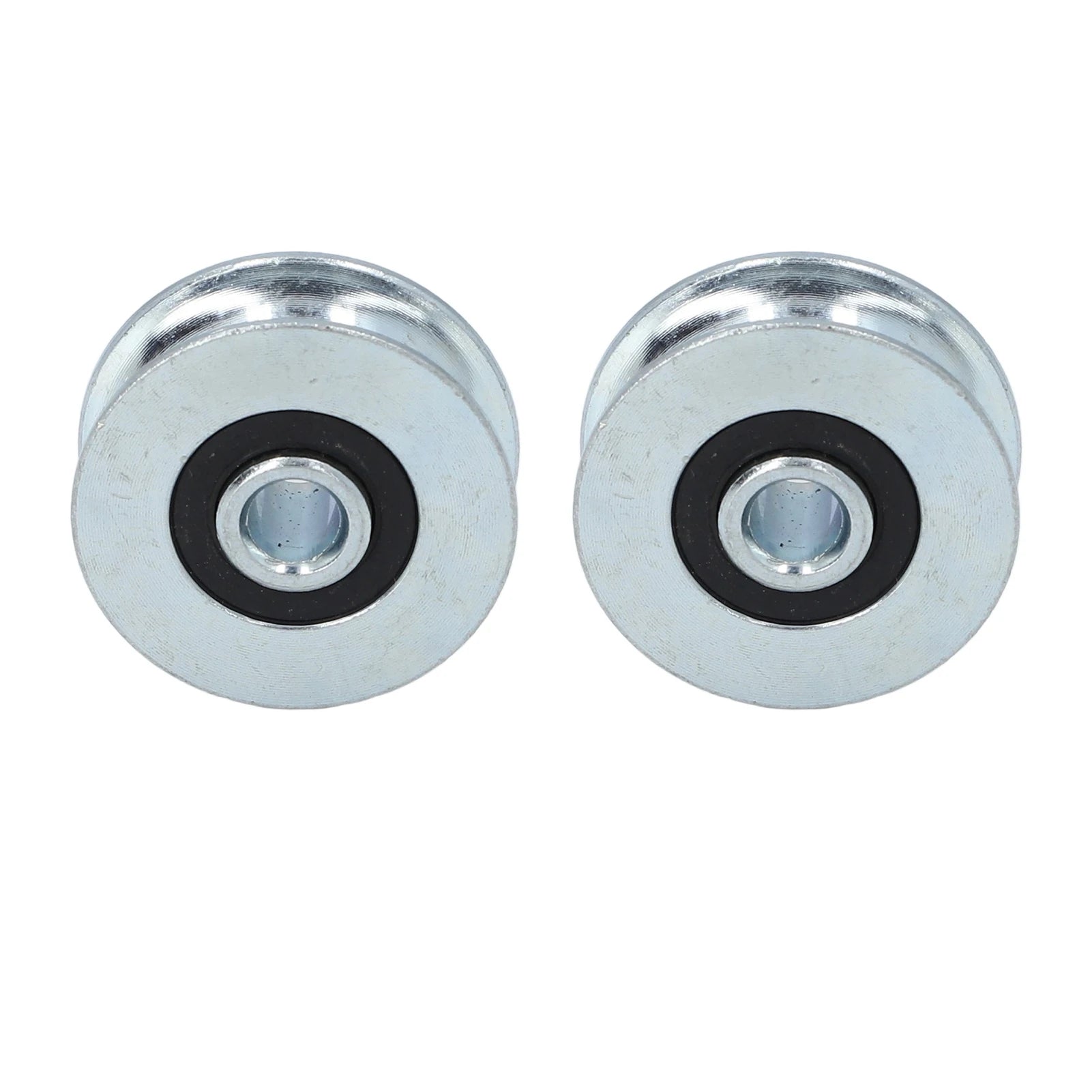 Pulley Bearing Wheel Pulley Wheel 40mm Outer Diameter 8mm Center Hole Diameter Alloy Steel Pulley Rolling Bearing Wheel Peaceful Pleasures Health and Wellness 2pcs