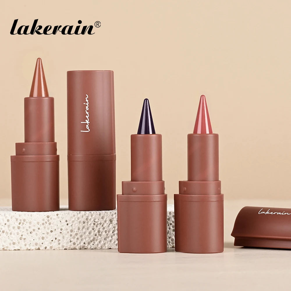 2-in-1 Lipstick Lip Liner Pointed Tip Long-Lasting Moisturizing Color-Payoff Lip Makeup for Everyday Use Peaceful Pleasures Health and Wellness