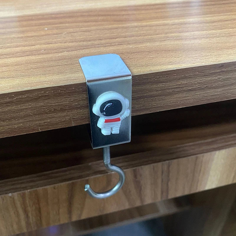 Adjustable Desk Hook | Removable Handbag Clip Table Hanger