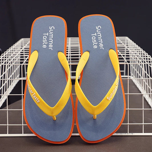 Men's Non-Slip EVA Flip Flops – Beach Thong Sandal Slides Men's Flip Flops Peaceful Pleasures Health and Wellness D M 42-43 China Mainland