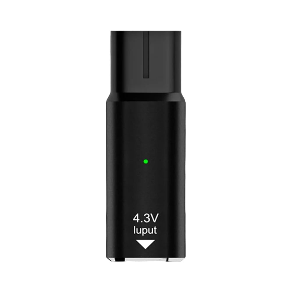 Type-C Charging Adapter for Philips OneBlade QP2520 QP2620 Peaceful Pleasures Health and Wellness black