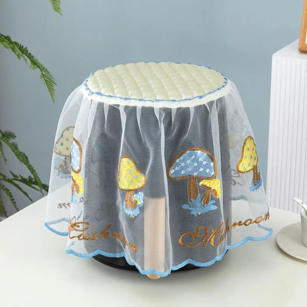 Lace Air Fryer Dust Cover | Pastoral Style Appliance Protector