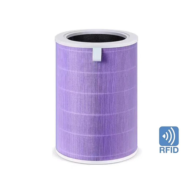 HOMEFISH Air Filter For Xiaomi Air Purifier Pro/1/2/3/2H/2C/2S/3H/3C Filter Carbon Haze Anti Bacteria Formaldehyde Air Purifier Peaceful Pleasures Health and Wellness Purple