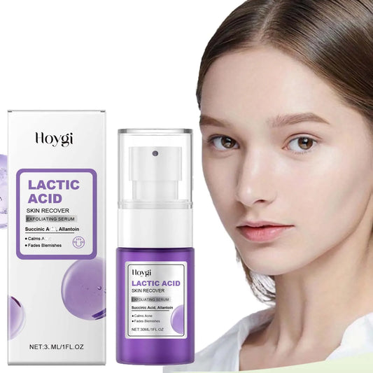 Lactic Acid Exfoliating Serum – Acne, Pores & Brightening Peaceful Pleasures Health and Wellness