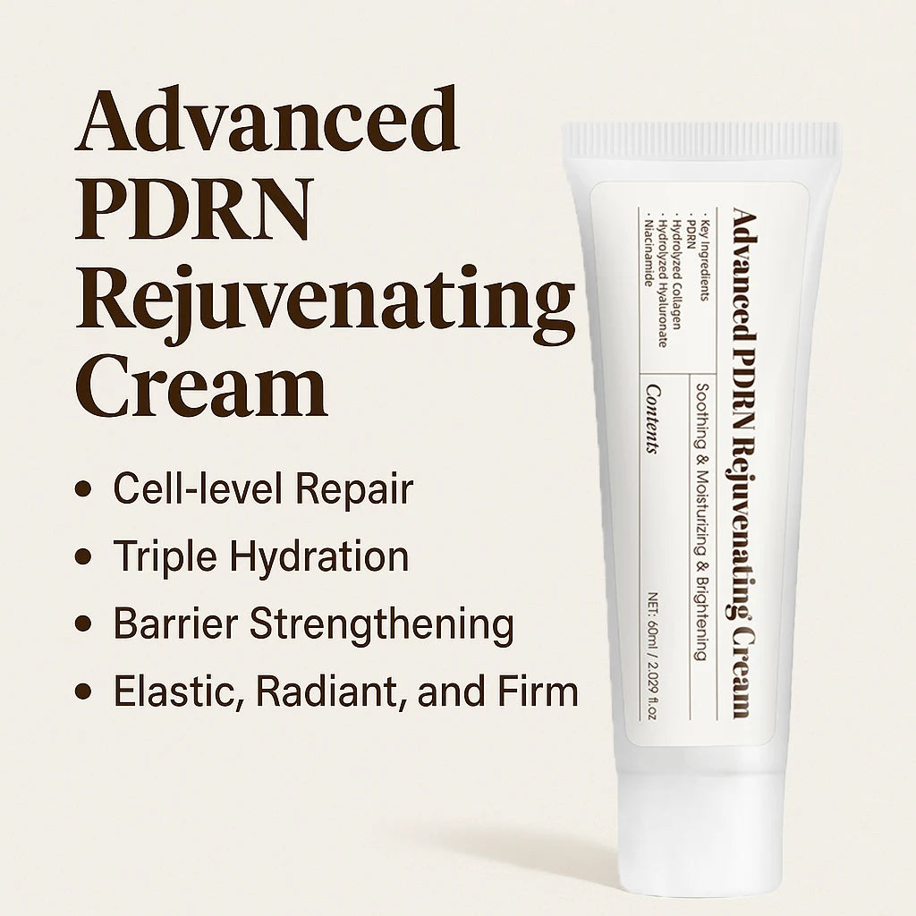 Advanced PDRN Rejuvenating Cream, Salmon DNA PDRN Face Moisturizer for Firming Skin, Women's Face Cream for Glow Skin, 60ML Peaceful Pleasures Health and Wellness