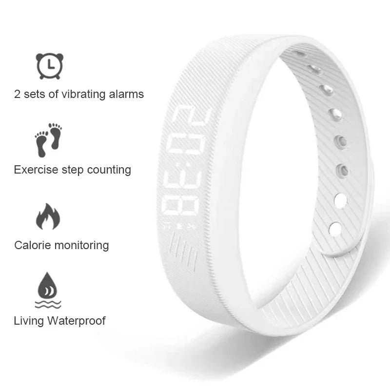 UYJY Smart Fitness Bracelet – Step Counter, Sleep & Alarm