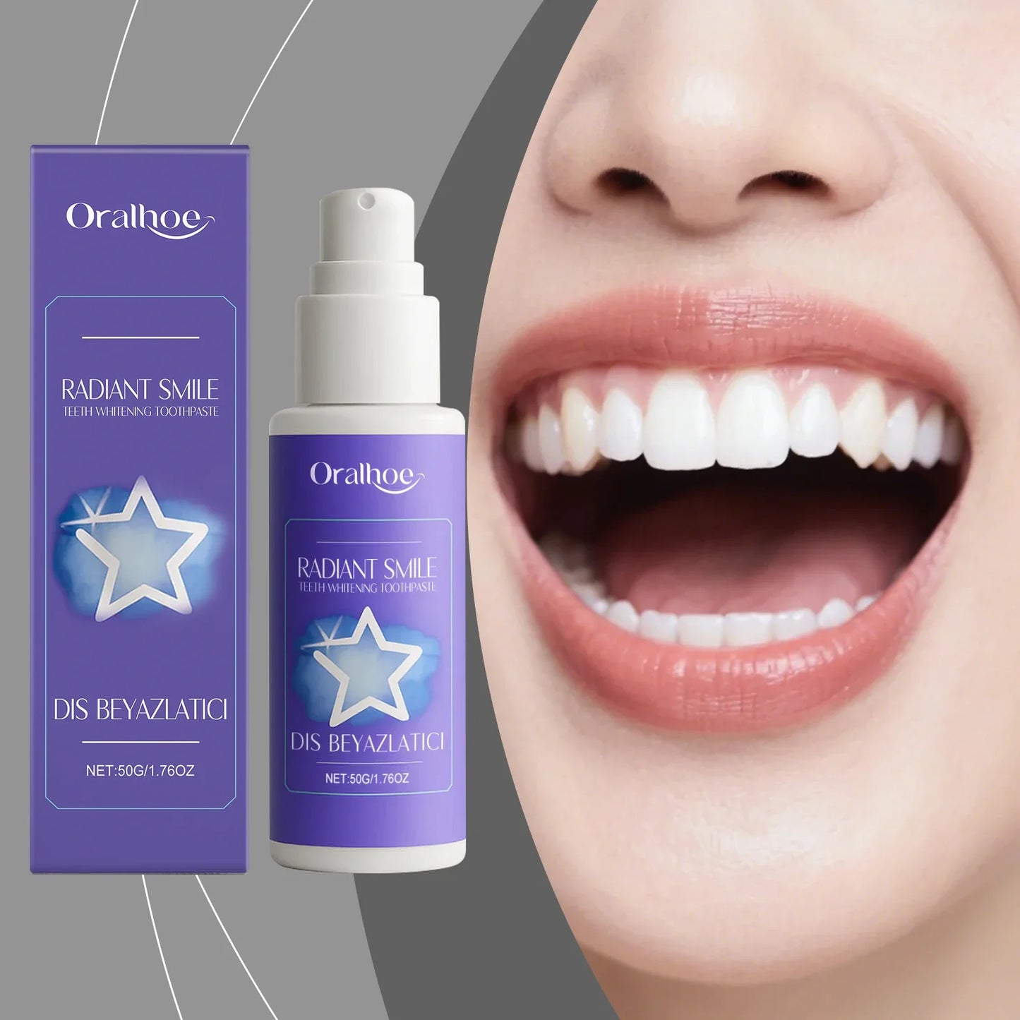 Purple Toothpaste – Whitening, Tartar Control & Fresh Breath