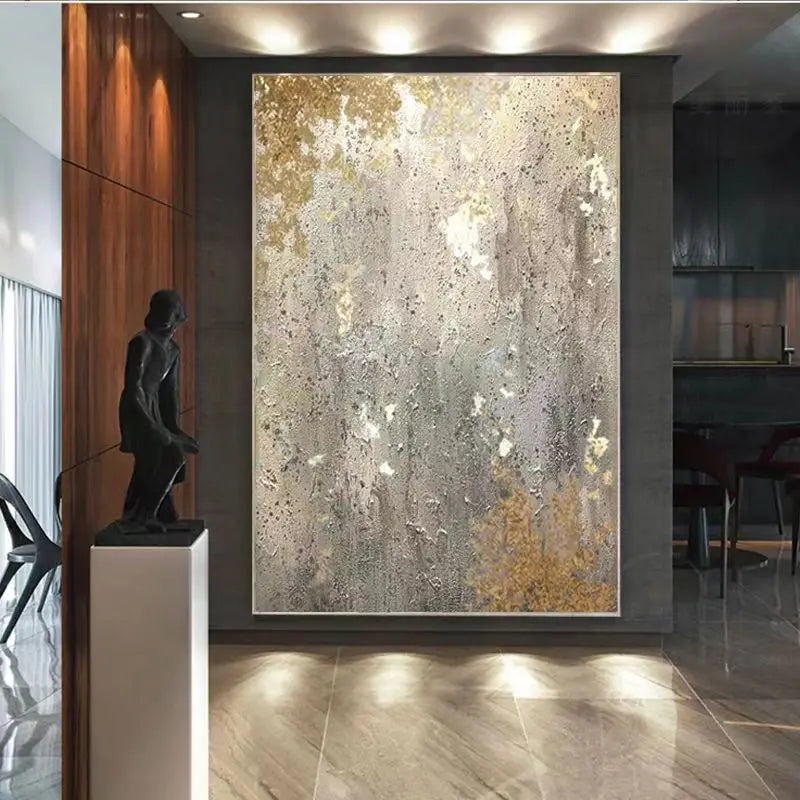 Custom High Quality Abstract Oil Painting Hand Painted Canvas Poster Modern Wall Art Living Room Bedroom Decorative Painting Peaceful Pleasures Health and Wellness No frame 2 60cmx90cm