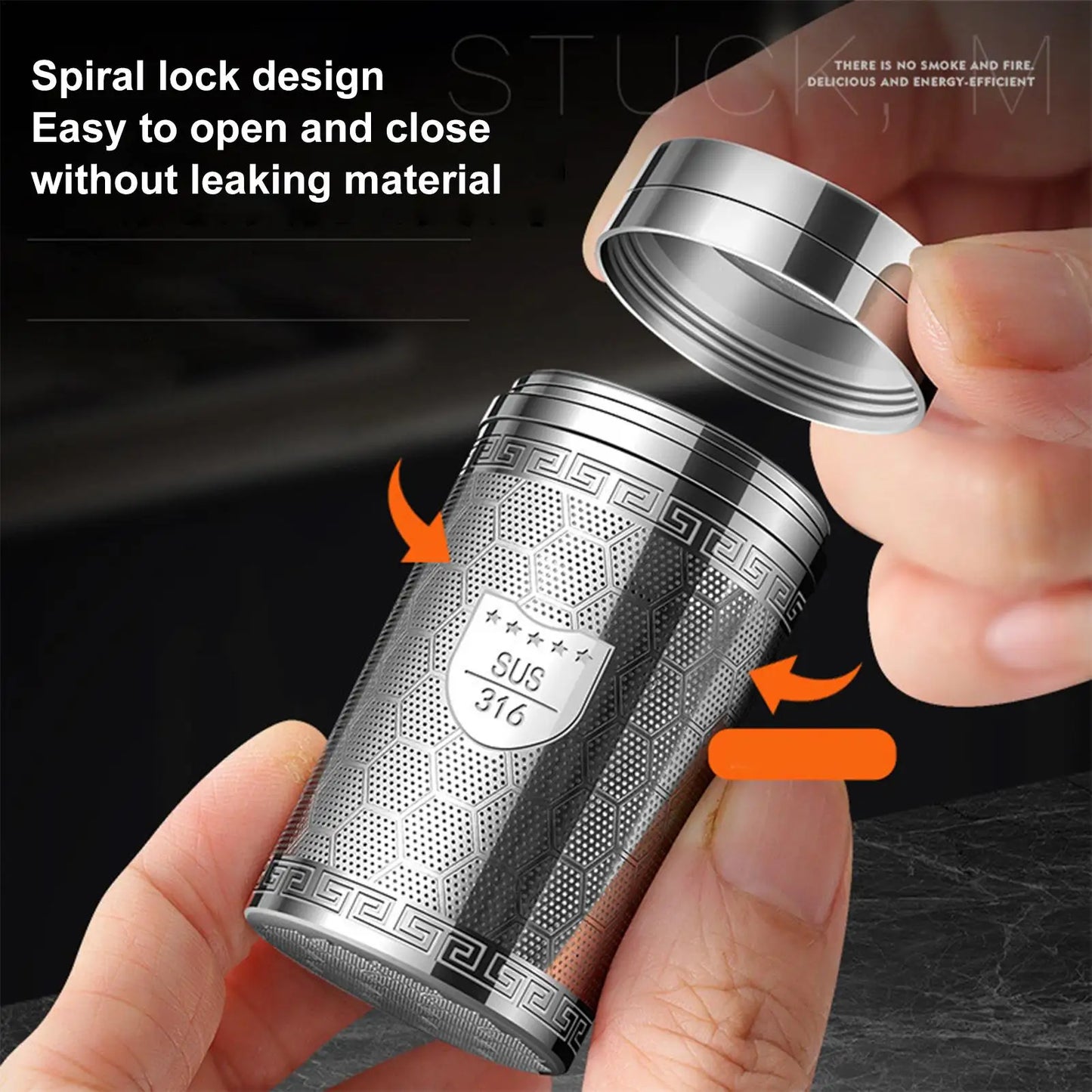 Stainless Steel Tea Infuser – Extra Fine Mesh & Chain Hook