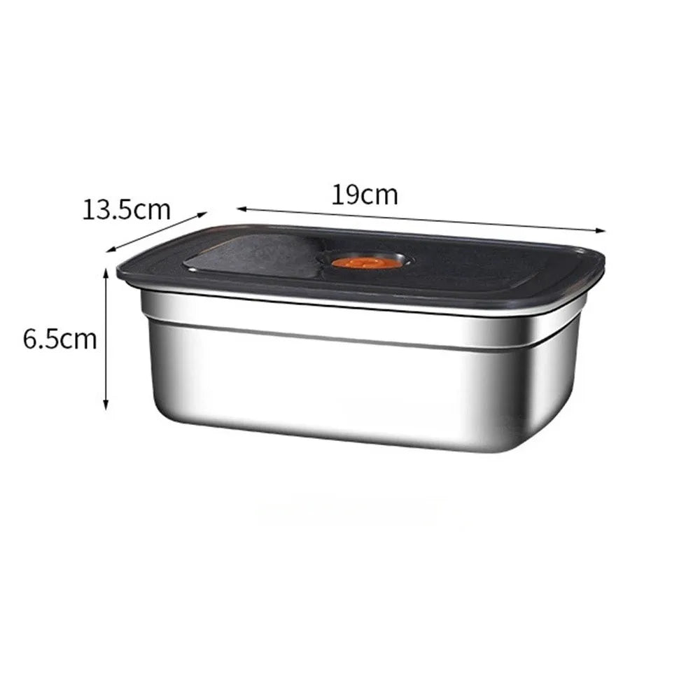 316 Stainless Steel Leak-Proof Bento Lunch Box | 500–3000ml