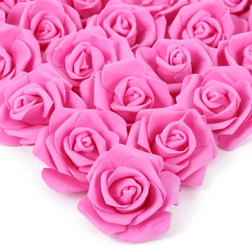 Artificial PE Foam Rose Heads – Wedding & Home Décor DIY