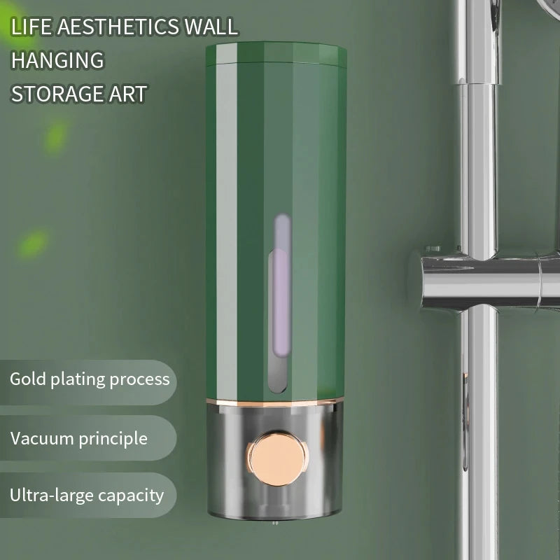 Wall-Mounted Soap Dispenser 450ml – Manual Pump for Home
