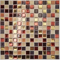 Drop-plastic mosaic wall stickers self-adhesive wall decoration stickers for foreign trade three-dimensional DIY home decoration Peaceful Pleasures Health and Wellness 5ps 8