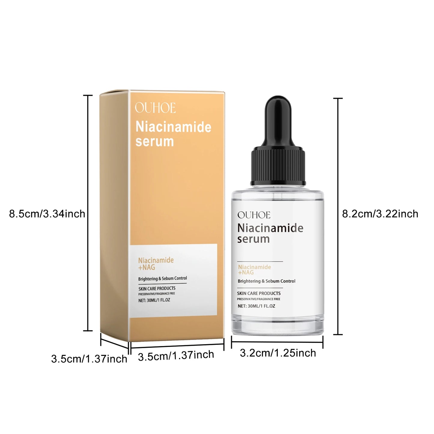 Niacinamide Face Serum – Brighten, Hydrate & Shrink Pores