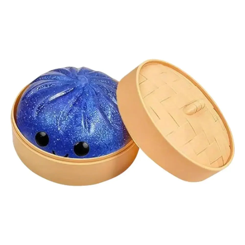 Colorful Dumpling Squishes Stress Balls, Reusable Slow Rebound Decompression Toys, Dough Ball for Stress Relief & Children Gift Peaceful Pleasures Health and Wellness C
