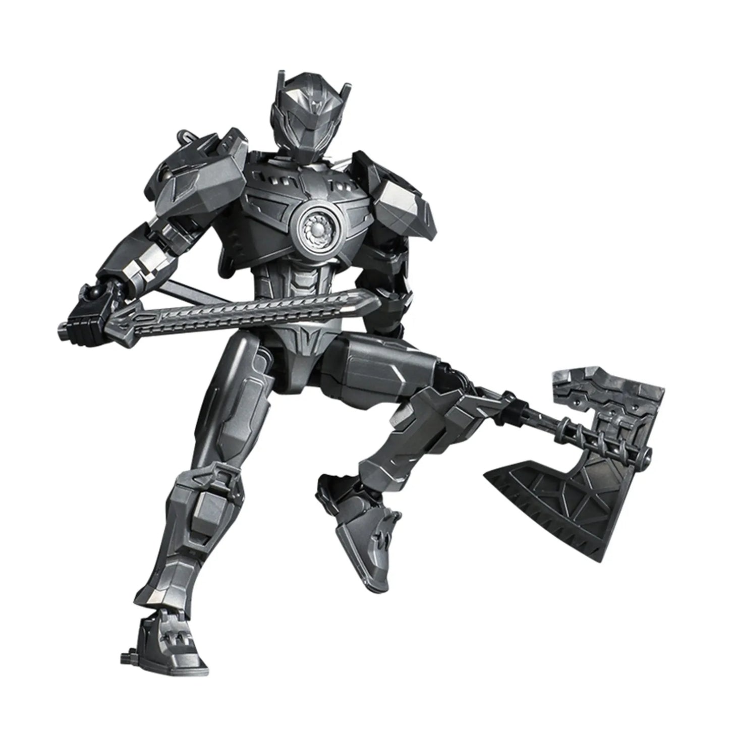 New 3d Printed T13 Mechwarrior Project Action Figure Toys Dummy 13 Multi-Jointed Movable Custom Accessories Gift Toys Peaceful Pleasures Health and Wellness Black One Size