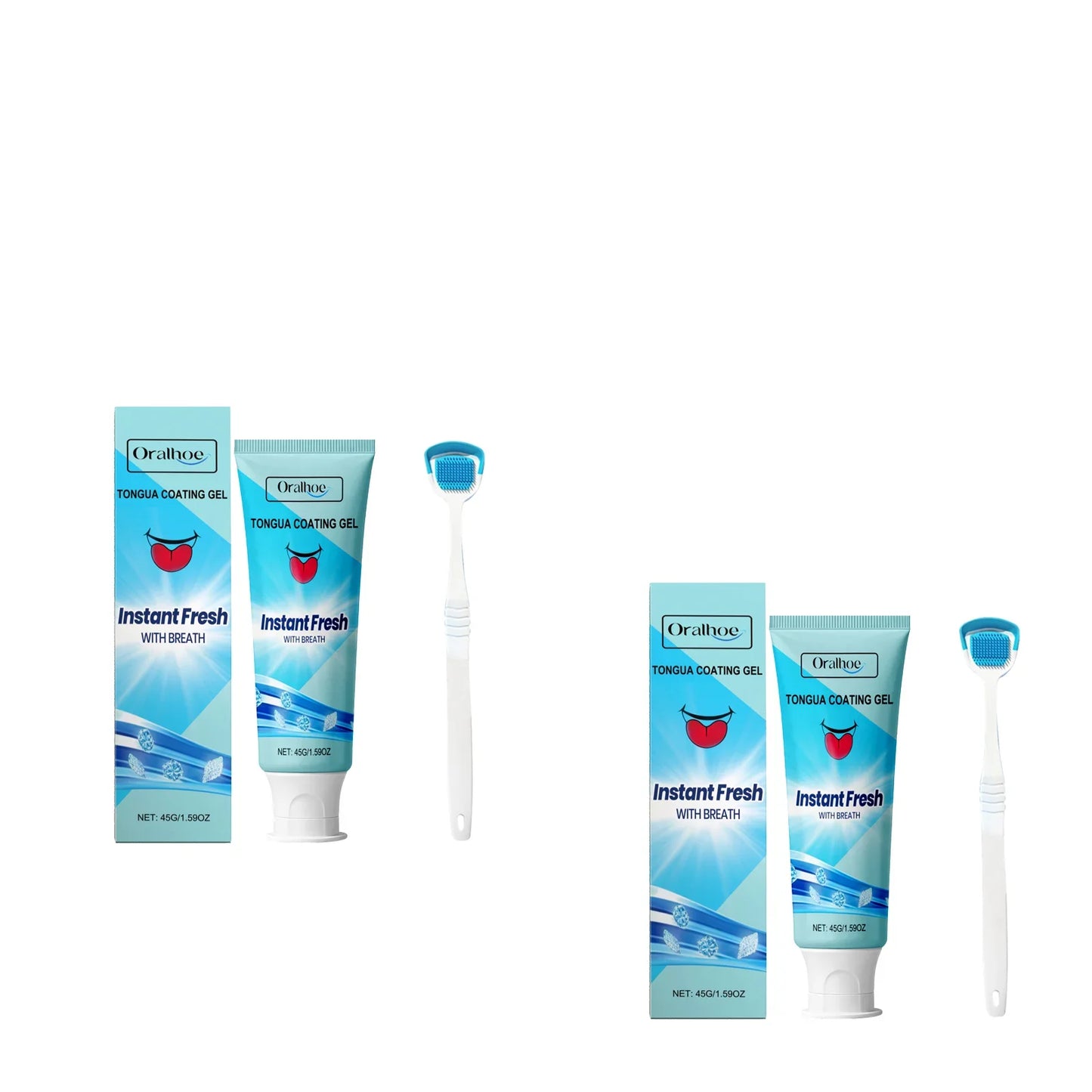Oralhoe Tongue Cleansing Gel – Fresh Breath & Coating Removal
