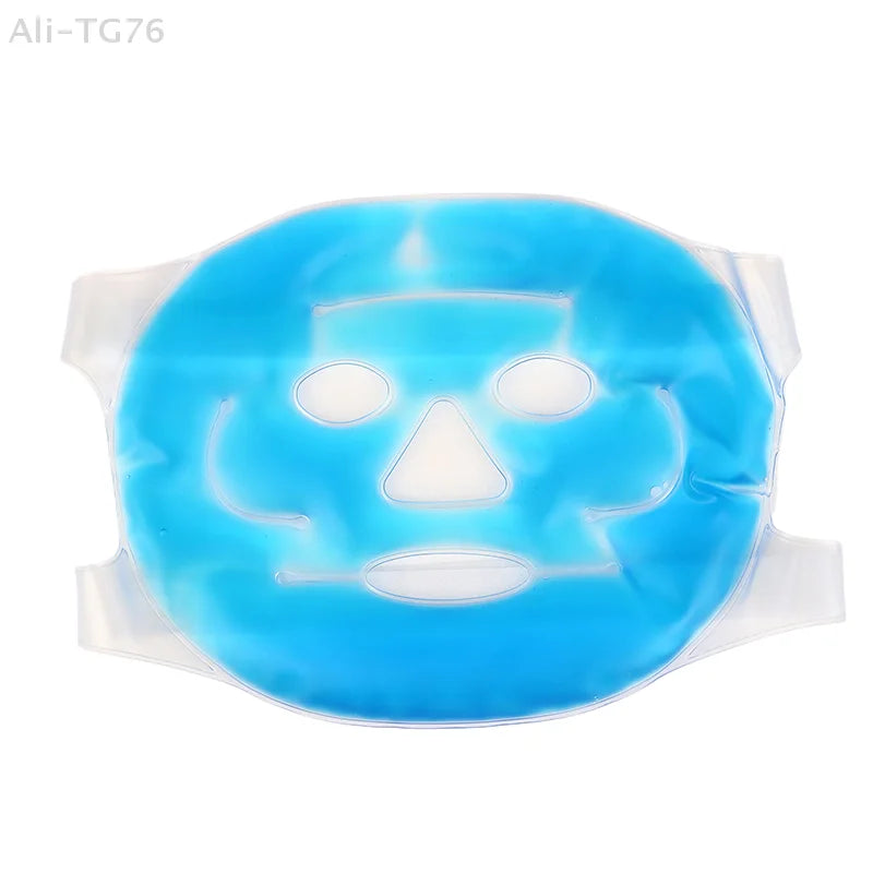 Cold Gel Face Mask – Full Face Ice & Hot Compress Pad
