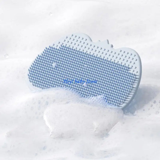 Silicone Baby Shampoo Brush | Scalp Massage Bath Tool for Infants