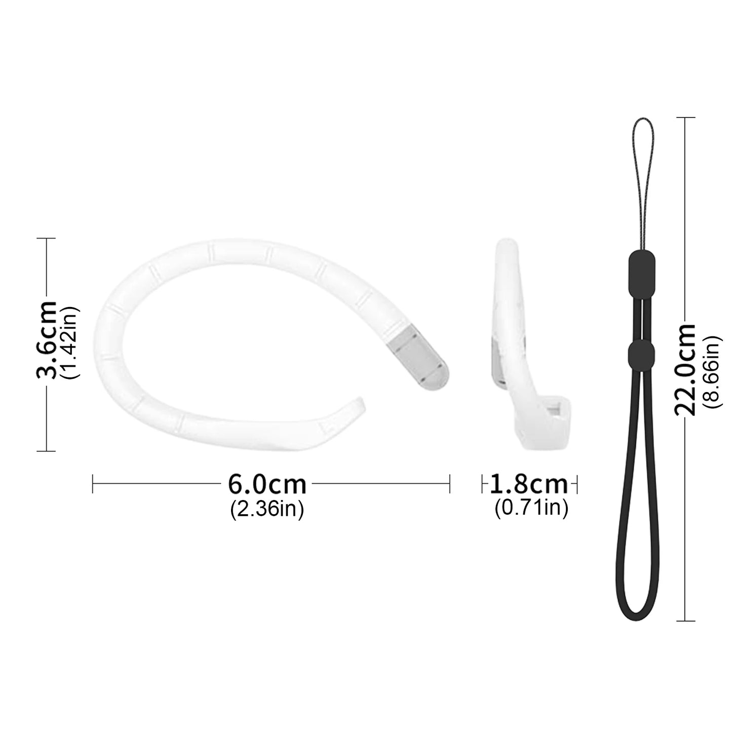 Silicone Ear Hooks for Samsung Galaxy Buds 4 Pro/buds 4 Anti-slip Earbuds Covers with Anti-lost Strap Lanyard Earbud Accessories Peaceful Pleasures Health and Wellness