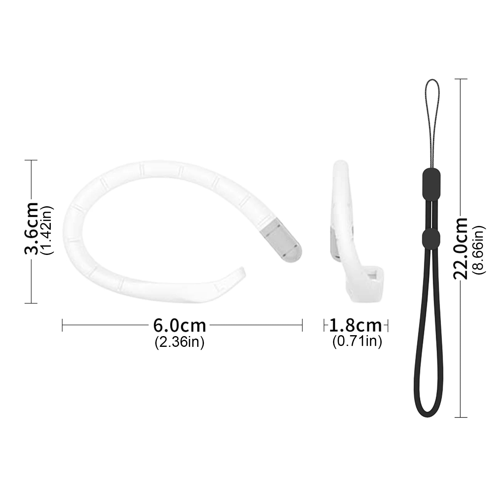 Silicone Ear Hooks for Samsung Galaxy Buds 4 Pro/buds 4 Anti-slip Earbuds Covers with Anti-lost Strap Lanyard Earbud Accessories Peaceful Pleasures Health and Wellness