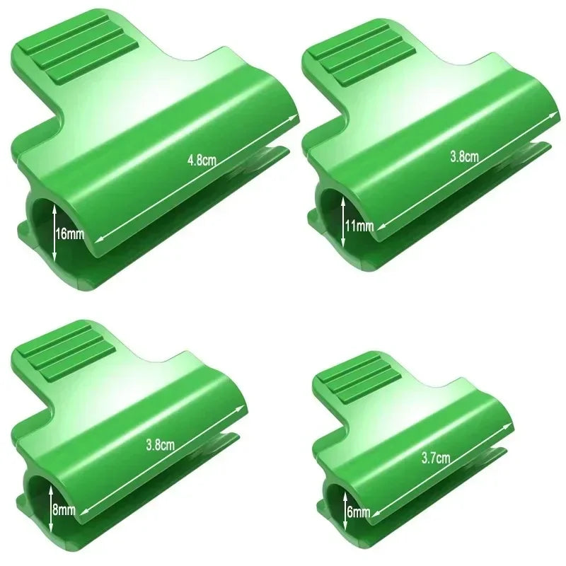 Greenhouse Film Snap Clamps for Fiberglass Hoop Grow Tunnels Greenhouse Snap Clamps Peaceful Pleasures Health and Wellness
