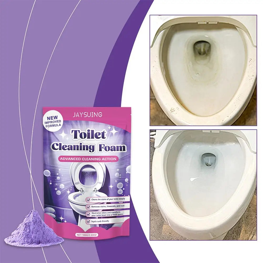 100g Toilet Bowl Cleaning Powder – Descaling & Deodorizer