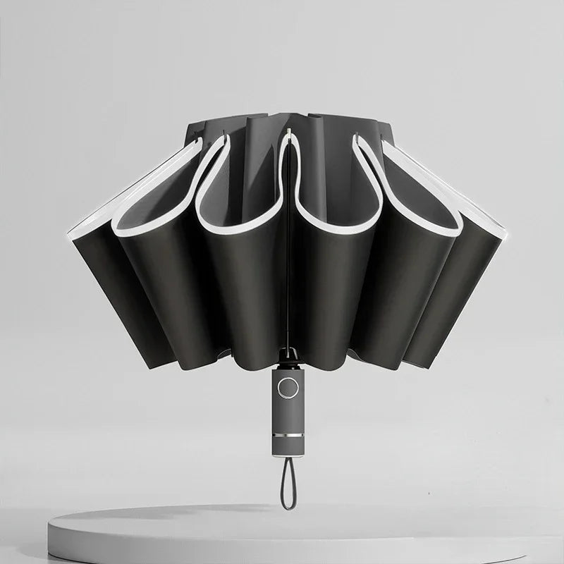 REDLEAF Auto Reverse Folding UV Windproof Umbrella – Men & Women