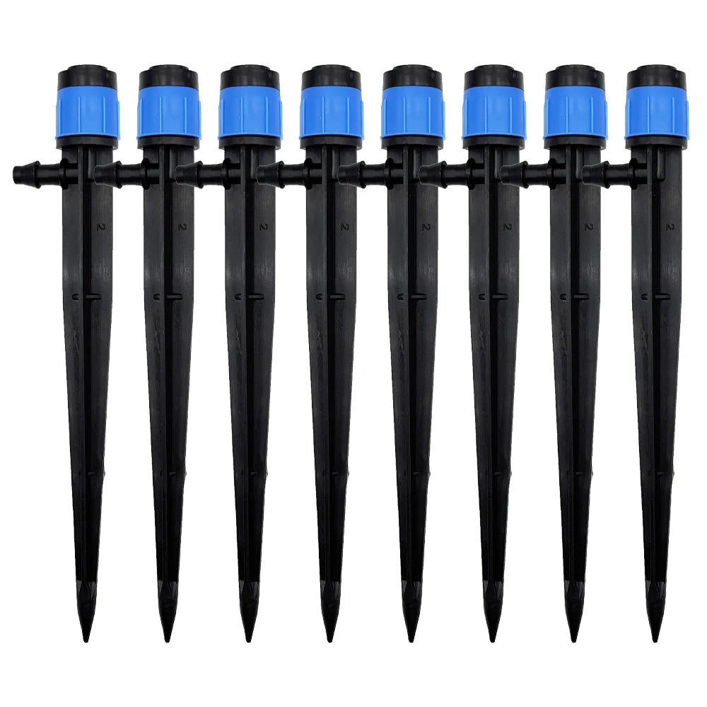 30pcs Adjustable 360° Sprinkler Nozzles for Garden and Greenhouse Watering - 4/7mm Hose Connectors and Accessories Peaceful Pleasures Health and Wellness