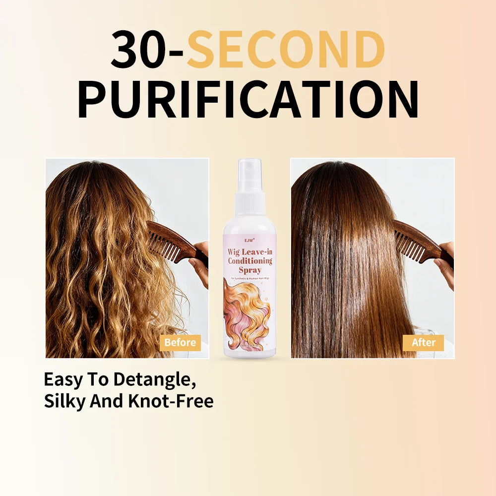 Wig Hair Care Oil Spray – Anti-Frizz, Hydrates & 48H Fragrance