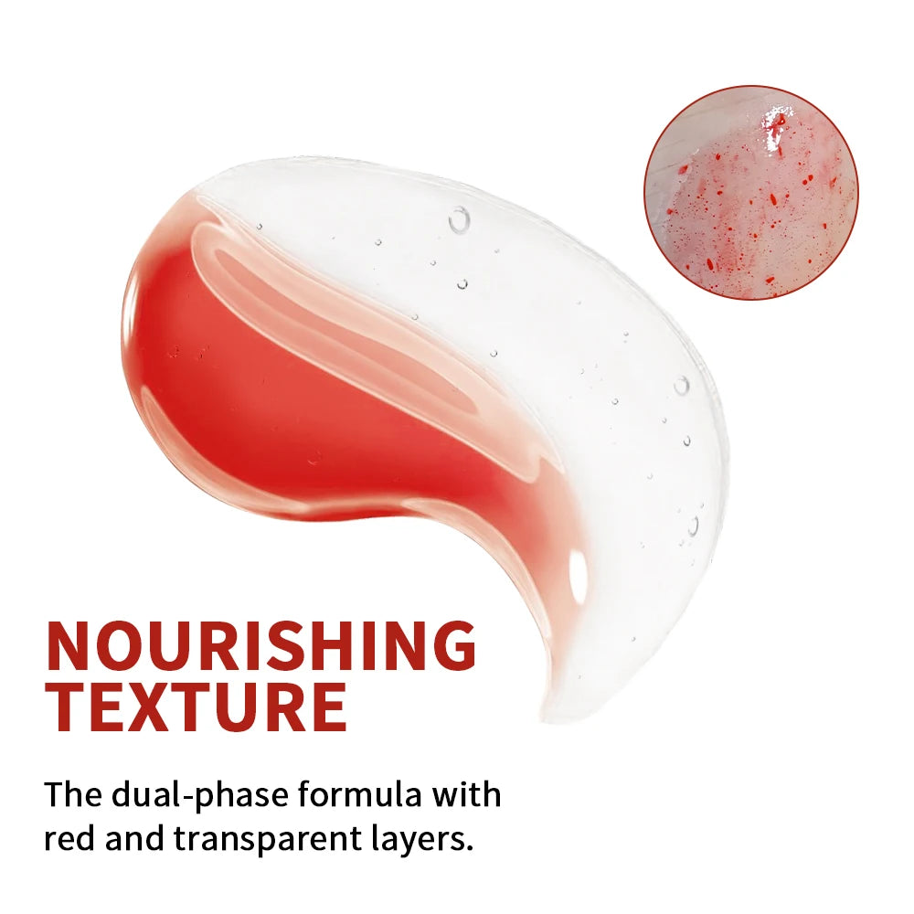 Pink Lip Gloss Transparent Lip Oil Moisturizing Reducing Lip Lines Nourishes Lips Waterproof Long-lasting Liquid Lips Cosmetics Peaceful Pleasures Health and Wellness