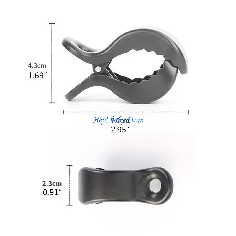Baby Stroller Blanket Clips 4-Pack | Pushchair Peg Hooks