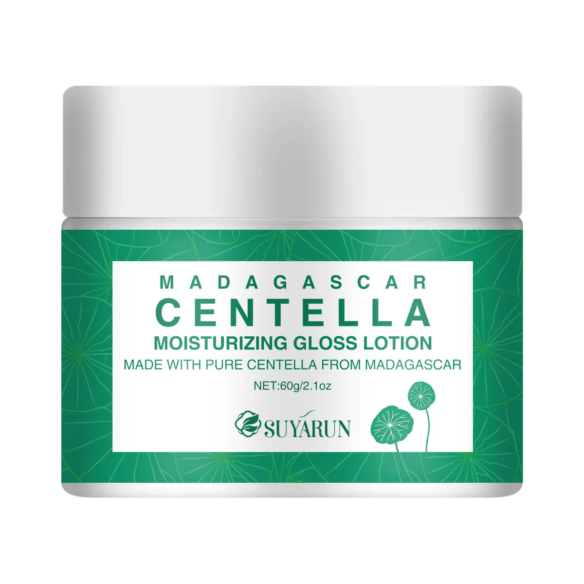 SUYARUN Cica Face Cream – Centella Asiatica Moisturizer