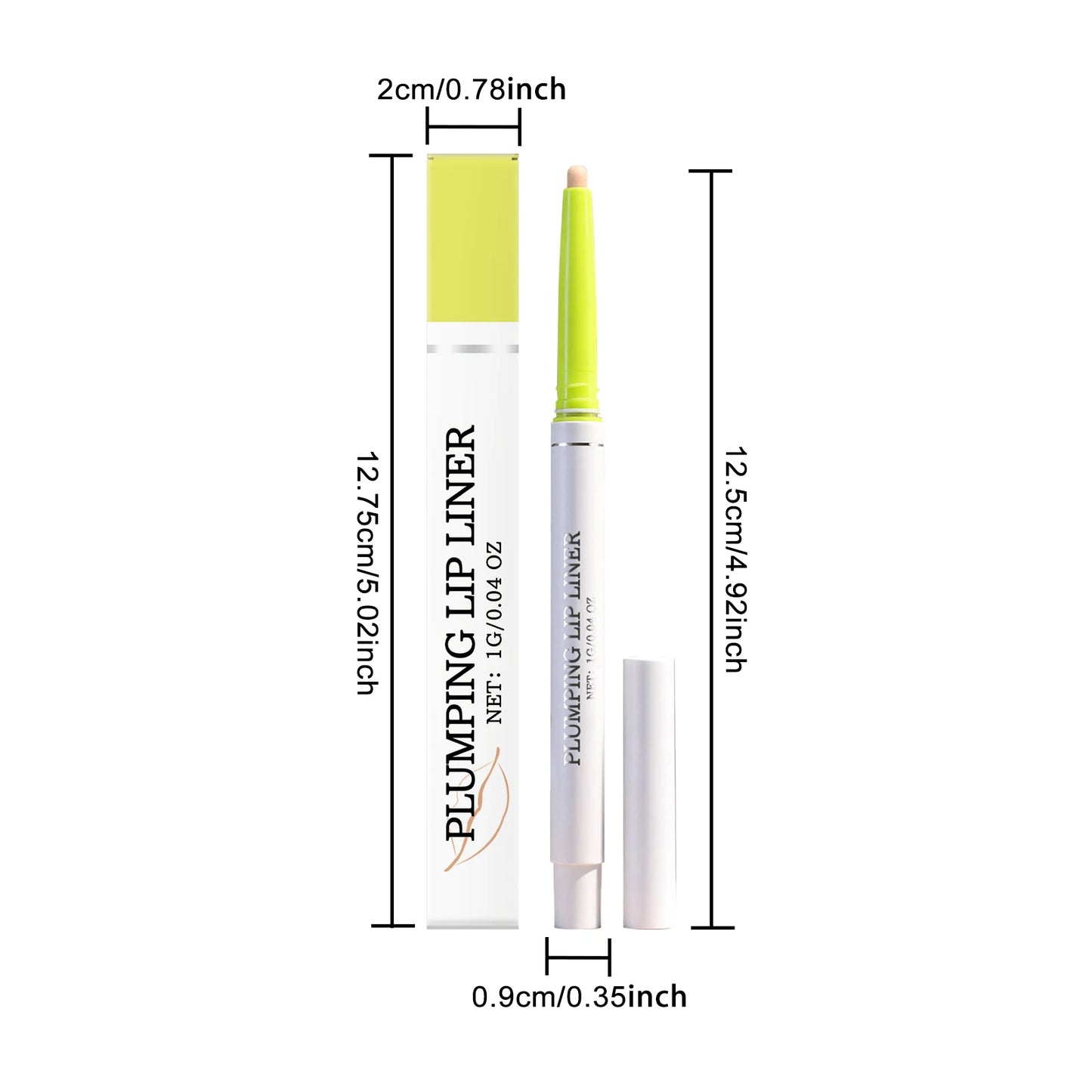 Waterproof Matte Lip Liner – Long-Lasting Smudge-Proof Pencil