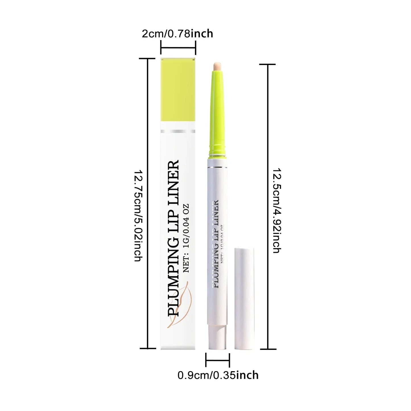 OceAura Waterproof Matte Lip Liner – Smudge Proof Lip Pencil