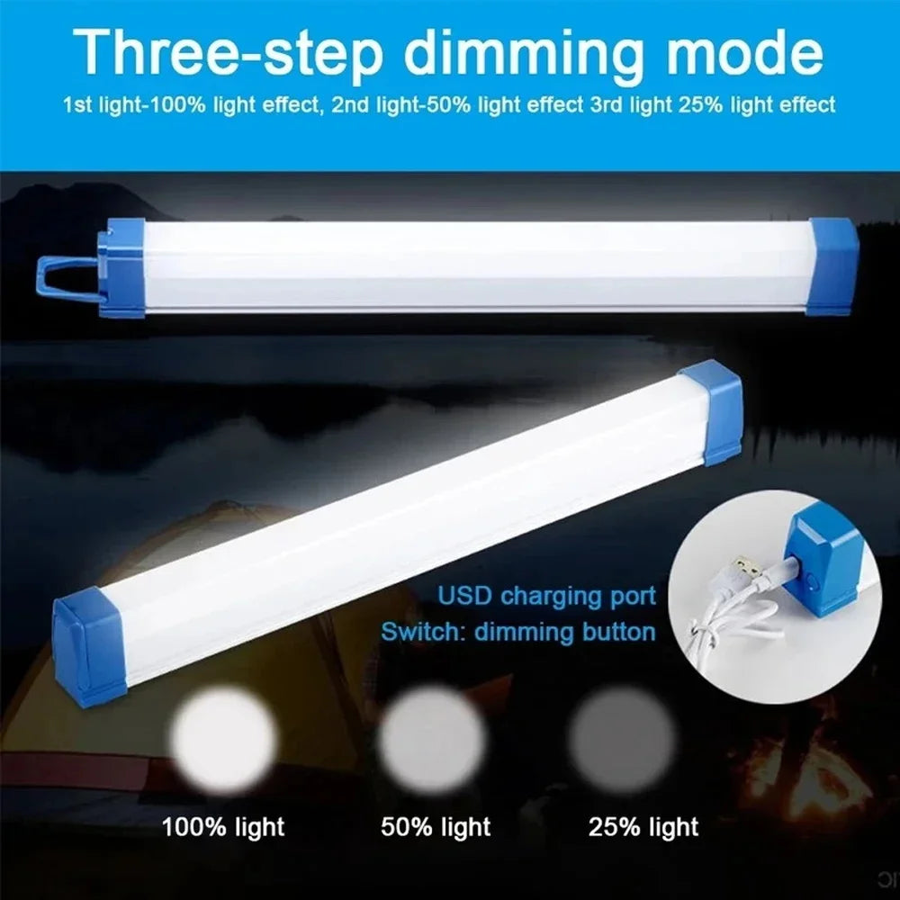 USB Rechargeable LED Work Light | Magnetic Portable Camping Torch