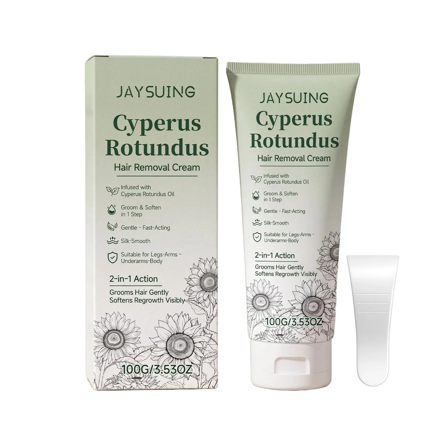 Jaysuing Cyperus Rotundus Hair Removal Cream Sensitive Skin