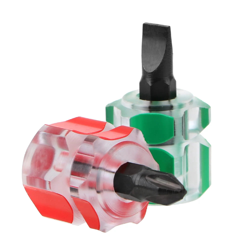 Mini Hand Tools Car Fender Repair Tools Slotted Screwdriver for Phillips Screwdriver Short Small Split Accessories Retrofit Kit Peaceful Pleasures Health and Wellness
