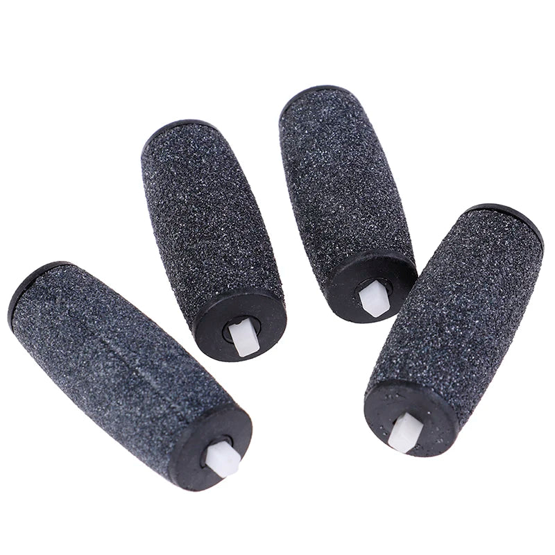 4 Pcs Foot Care Tool Heads Pedi Hard Skin Remover Refills Replacement Rollers For Scholls File Peaceful Pleasures Health and Wellness