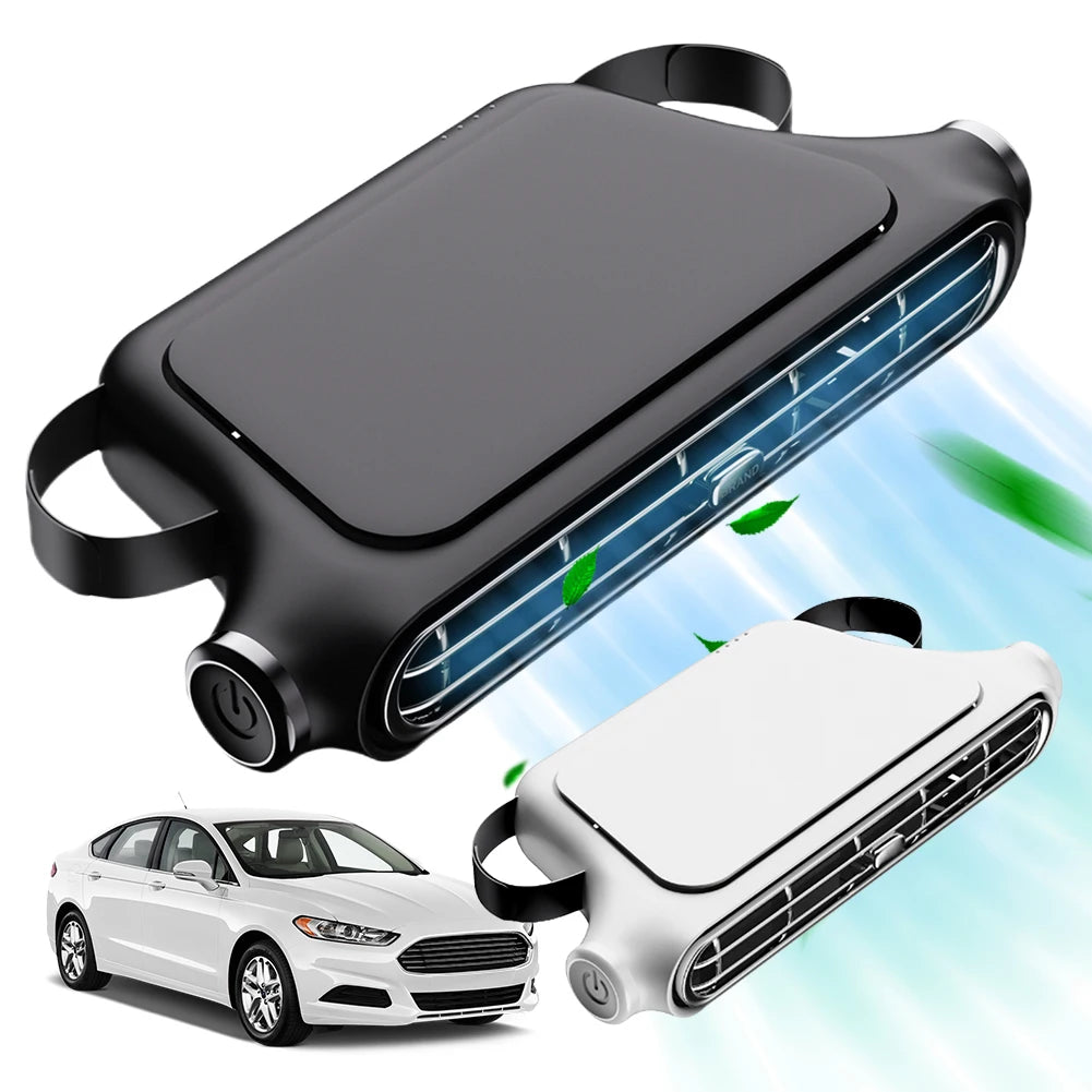 Portable Car Rear Seat Fan – 3-Speed USB or Battery Powered Peaceful Pleasures Health and Wellness