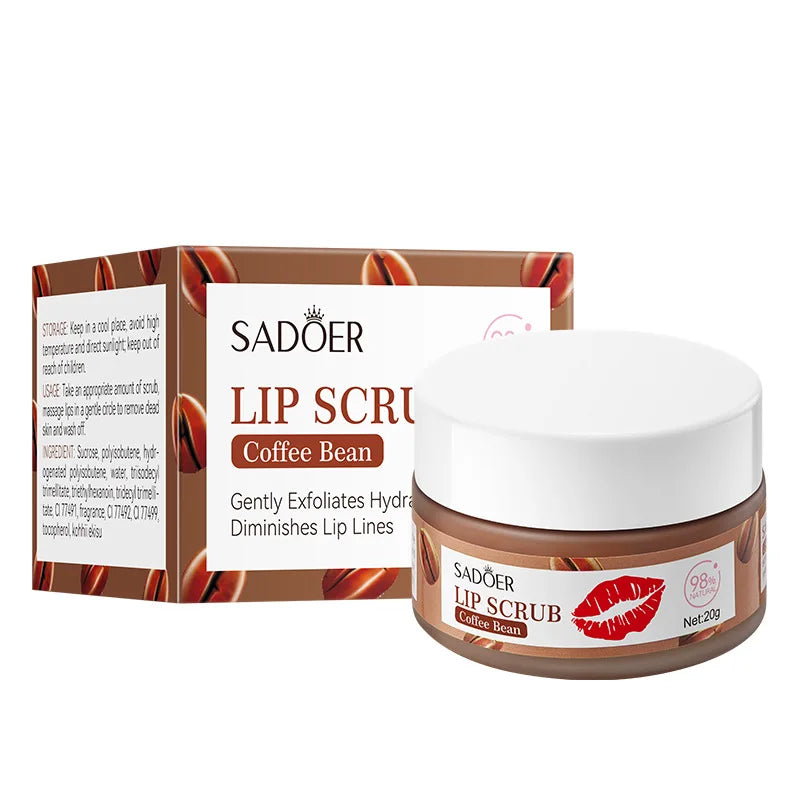 SADOER Fruit Lip Scrub Mask – Avocado Orange Strawberry