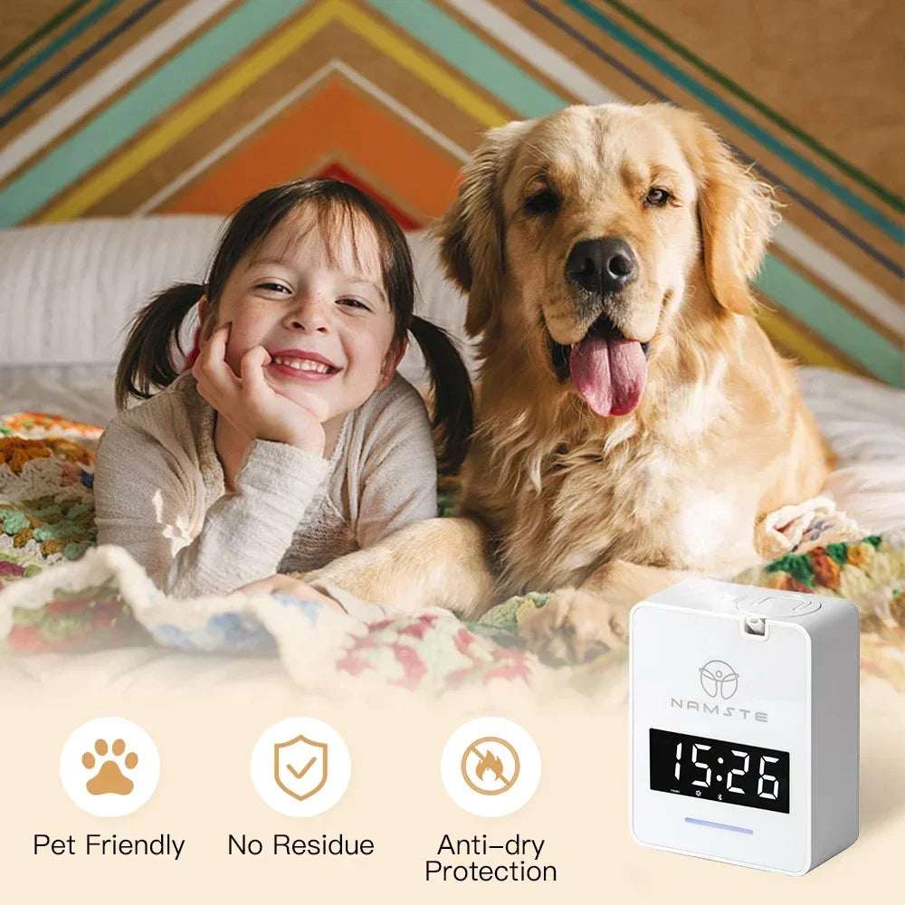 NAMSTE Smart Aroma Diffuser | 500m³ Bluetooth Peaceful Pleasures Health and Wellness