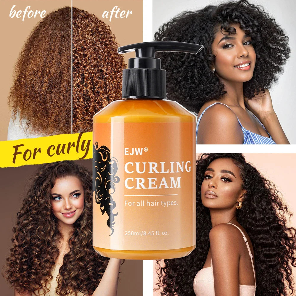 Curl Defining Cream with Argan Oil – Wavy & Curly Hair
