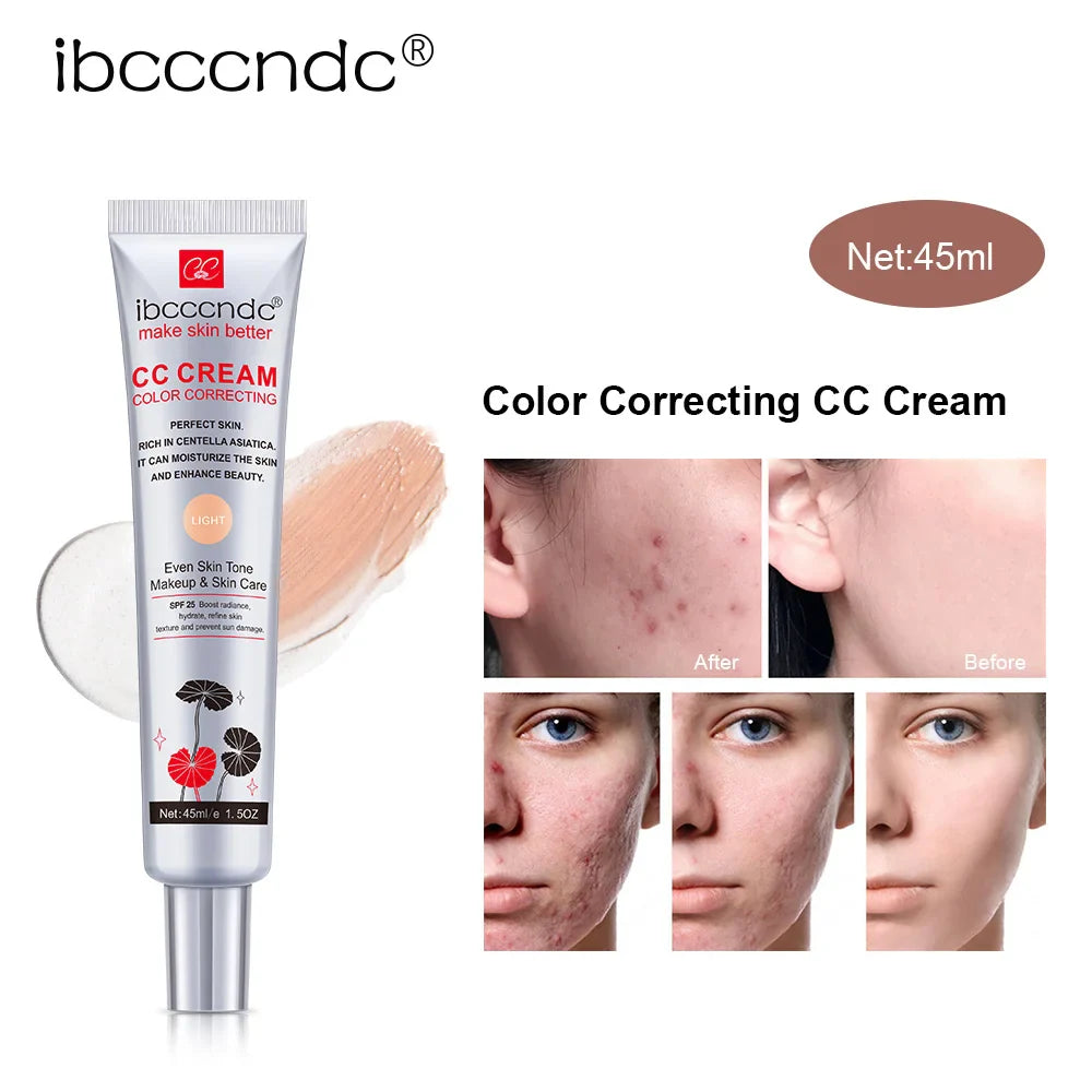 ibcccndc CC Cream SPF 25 – Color Correcting Foundation Primer