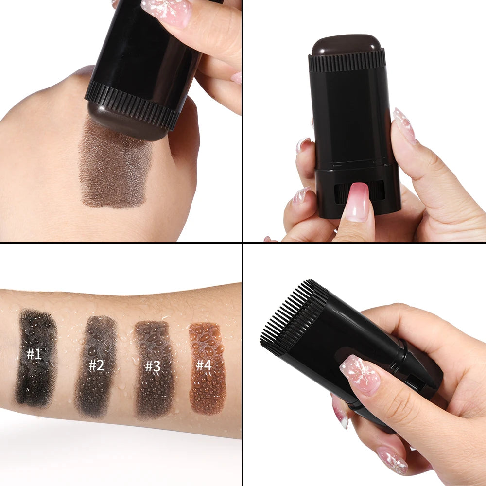 Waterproof Gray Coverage Hair Dye Stick – All Hair Types