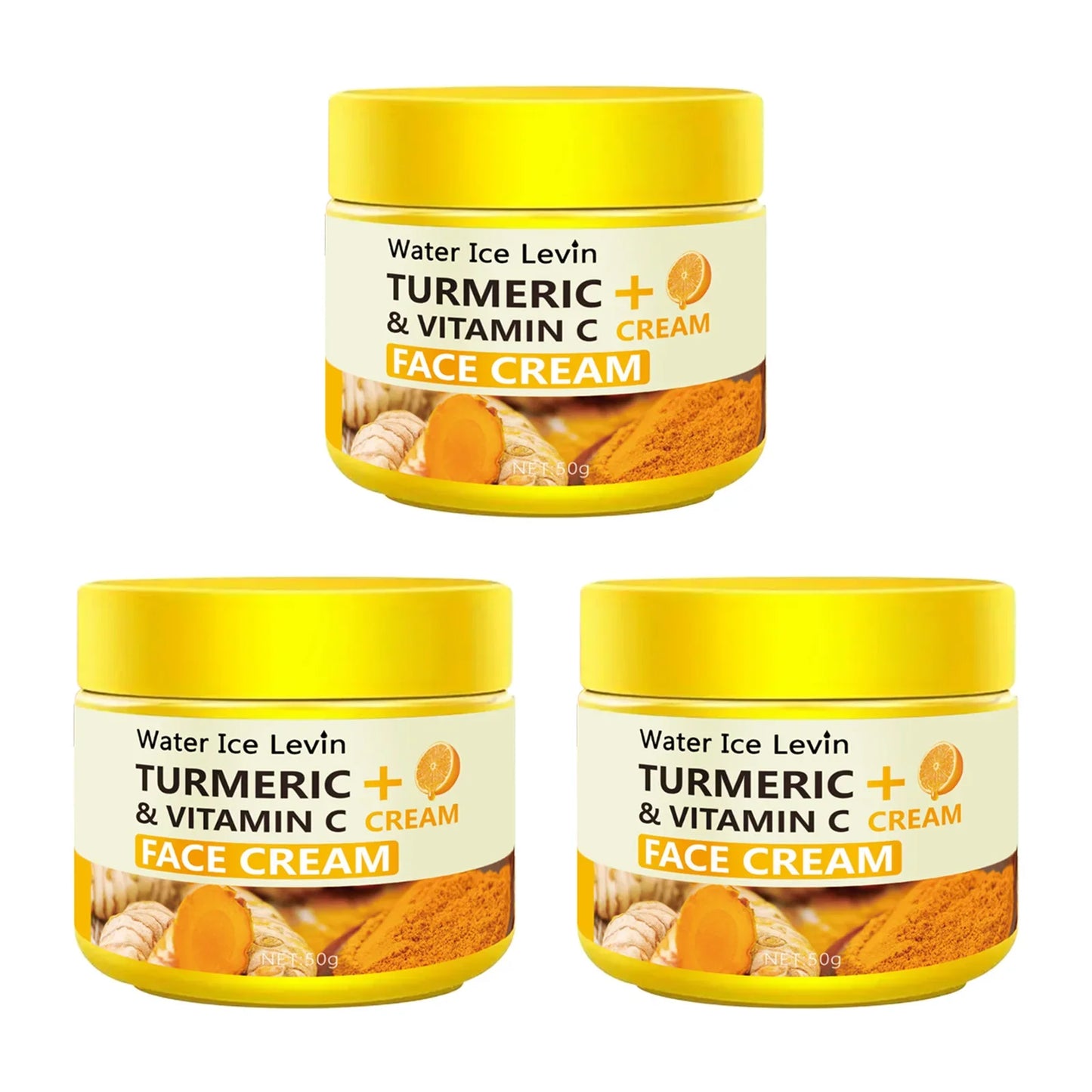 Turmeric Vitamin C Anti-Aging Cream | Hyaluronic Acid 50g